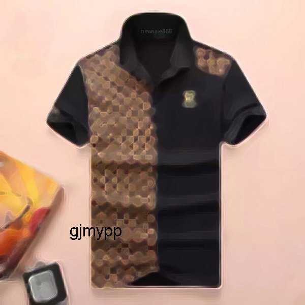 

2022 Summer Brand Clothes Luxury Designer PoloShirts Men Casual Polo Fashion Snake Bee Print Embroidery T Shirt High Street Mens Polos M-3XL wholesale 5IL34, 06