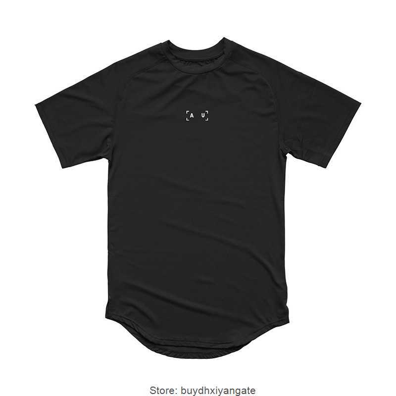 

Asrvs Summer Men's T Shirts Digital Printing Quick Drying Short Sleeved Men's Fashion Brand Versatile Loose Round Neck Sports Base, Grey