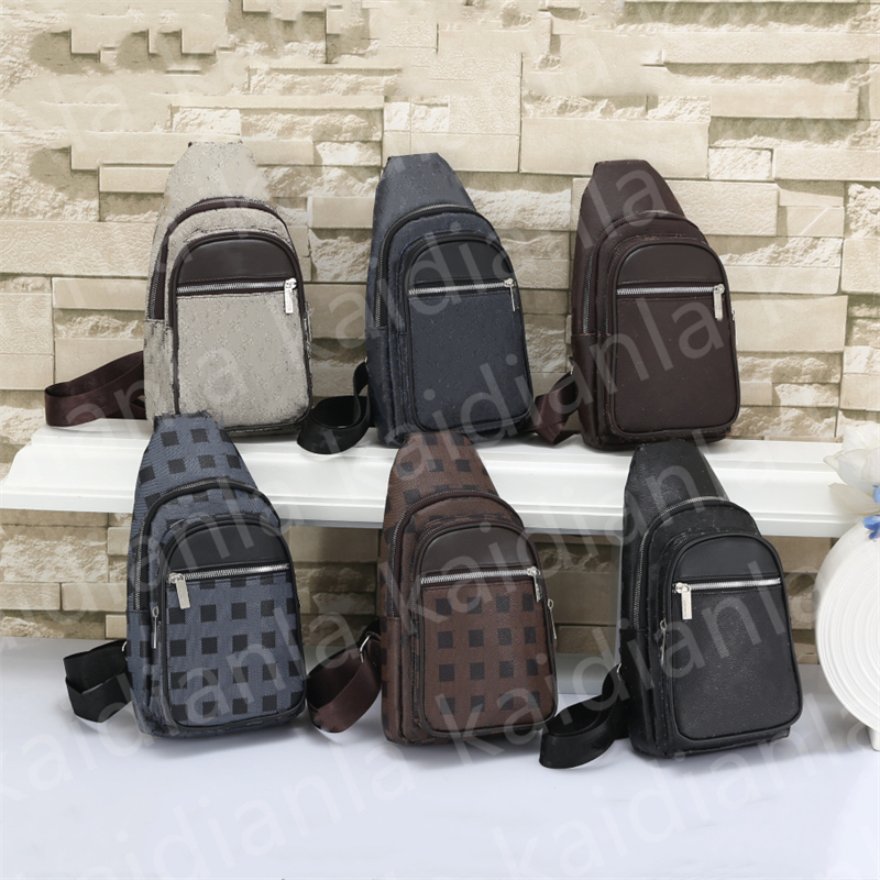 

Designers Cross Body Men Sling Shoulder Bags Luxury Crossbody Chest Bag Top-quality Leather Outdoor Travel Packs Purse Fashion tote bag, Brown g