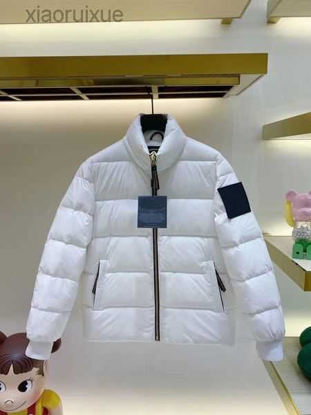 

Winter Canadian Waterproof Down Jacket Men's Fur Collar Parker White Duck Coat Fashion Men and Women Couple Moose Casual Edition Warmth doudoudoune 1DBO1, Color 2