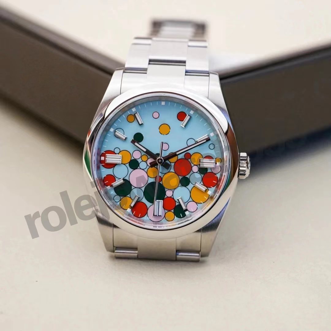 

LF new mens watch original new rolej designer oyster perpetual watches 2813 Movement high quality Stainless steel woman wristwatches 41 36 31mm with gift box, 20