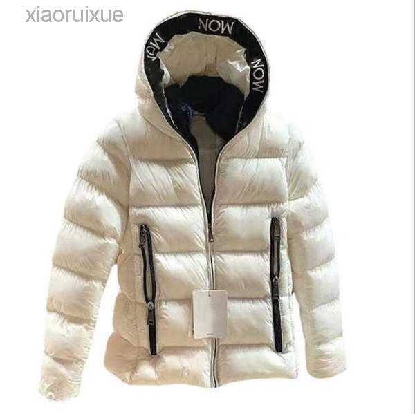 

MON Classic Men Fashion Luxury Designer Brand Down Jacket Parkas Man Epaulettes Trend Winter Warm 1CUM4, Black
