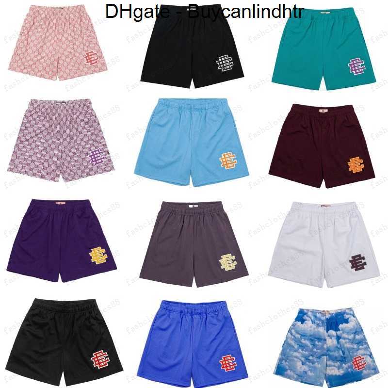 

Eric Emanuel EE basic basketball shorts designer brand New York City skyline fitness sweatpants shorts Fanshion summer workout breathable, 15