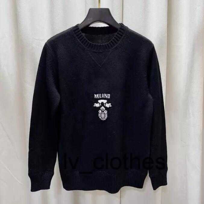 

2023 Top Designer Brand Women's Knitwear Men's Winter Letter Embroidery Fashion Pullover Knitting Casual Solid Women's Sweatshirt Hoodie Street Clothing