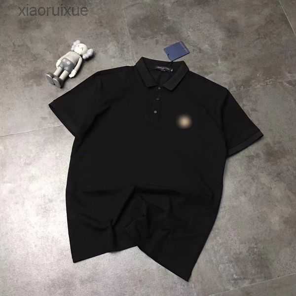 

Men' Polos Summer polo shirt Polo neck short sleeve T-shirt Large men' clothing fashion label high-end business casual half collar 7EIHO