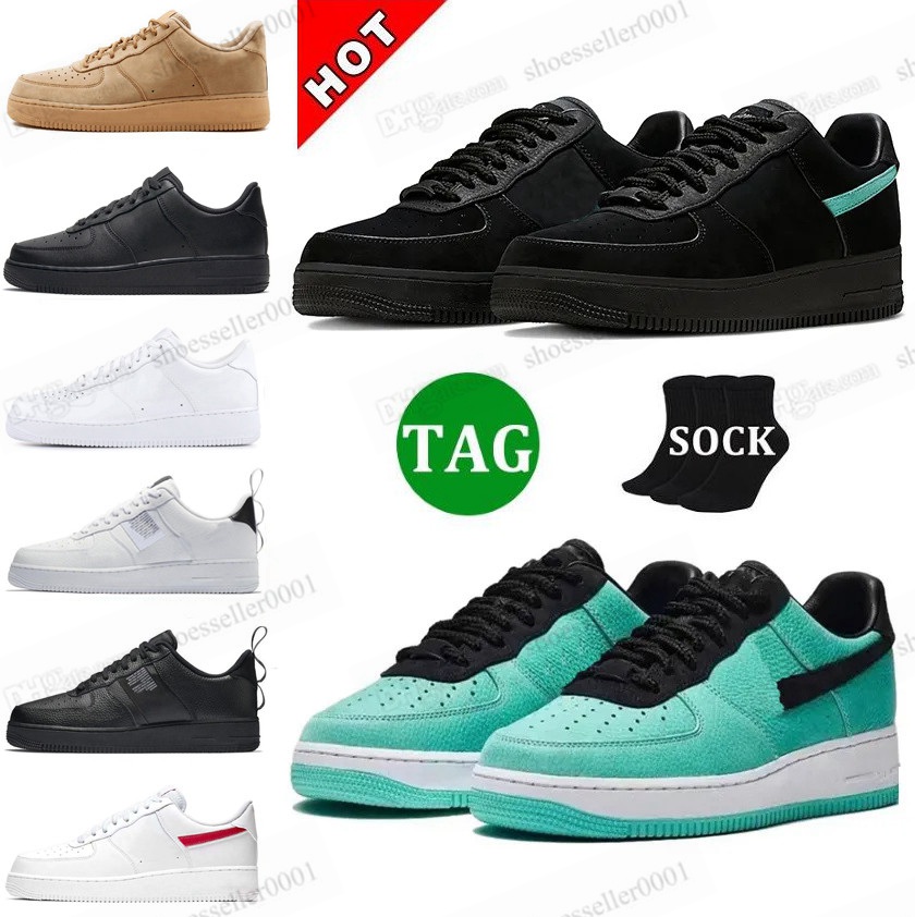 

1837 Running Shoes Mens One af1 Triple White Black Multi Color DZ1382-001 Platform Designer Men Women Ones Airforce 1 Low Trainers forces air force Lows Sneakers 36-45