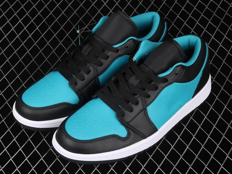 

2023 Basketball shoes New Exclusive Jumpman 1 Low Designer Black Blue I Fashion Sport Zapatos Sneakers Good Quality Come With Box