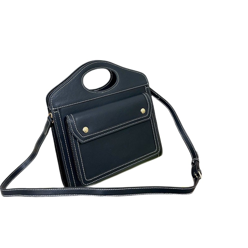 

Designer Bag Casual Durable Classic Leather Bag College Style Color Bump Durable Belt Bag Adjustable One Shoulder Bag Female Large Handbag 25cm, 2#25cm