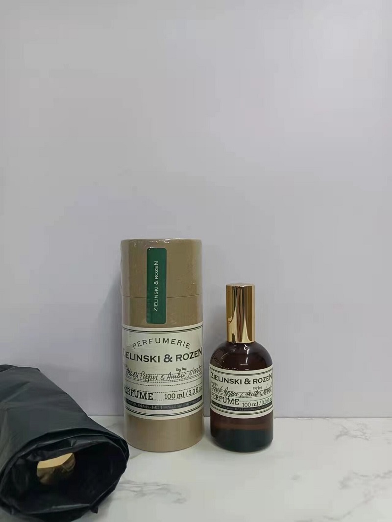 

Zielinski Rozen Black Pepper Amber Perfume Fragrance 100ml Men Women Luxury Brand100ml Eau De Parfum 3.3fl.oz Long Lasting Smell EDP
