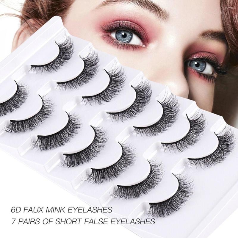 

False Eyelashes Korean Fake Wispy Natural Cat Eye Look Short Lashes Manga