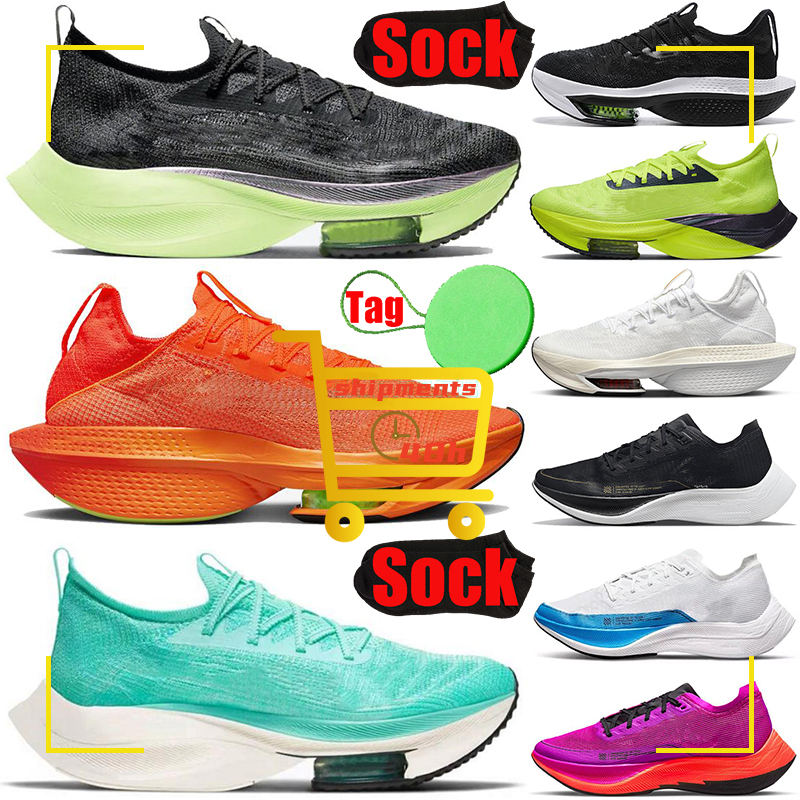 

Zooms fly zoomx Alphafly VaporFly running shoes NEXT% knit 2 for pegasus shoe mens womens type Rawdacious Total Orange Mint Foam Volt trainers sneakers runners, Colour# 21