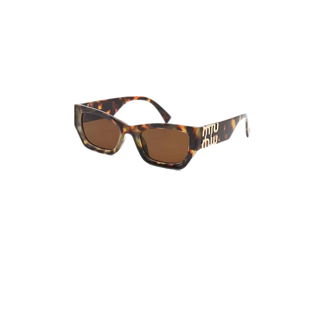 

617s Sunglasses 2023 New Women's MiuM 09ws Brand Fashion Retro Square Narrow Frame UV400 Sunglasses Luxury Desig