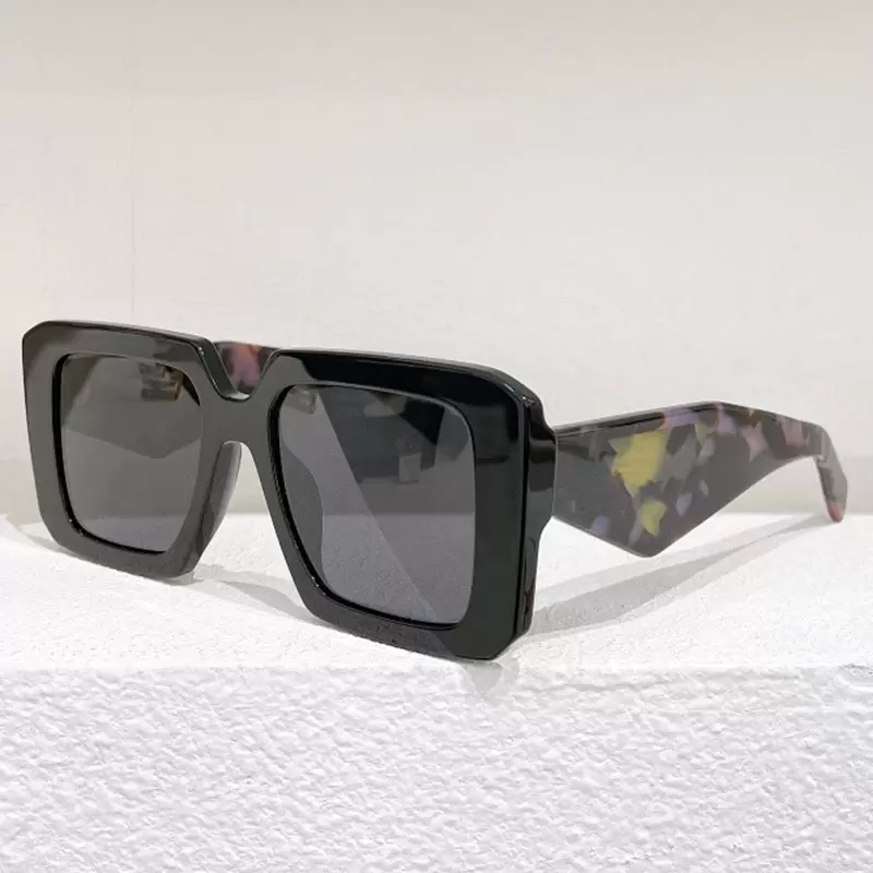 

New Style Mens or Womens Sunglasses SPR 23YS Fashion Classic White Square Frame Designer Brand Sunglasses Ladies Beach Vacation Glasses Anti UV400 With Box