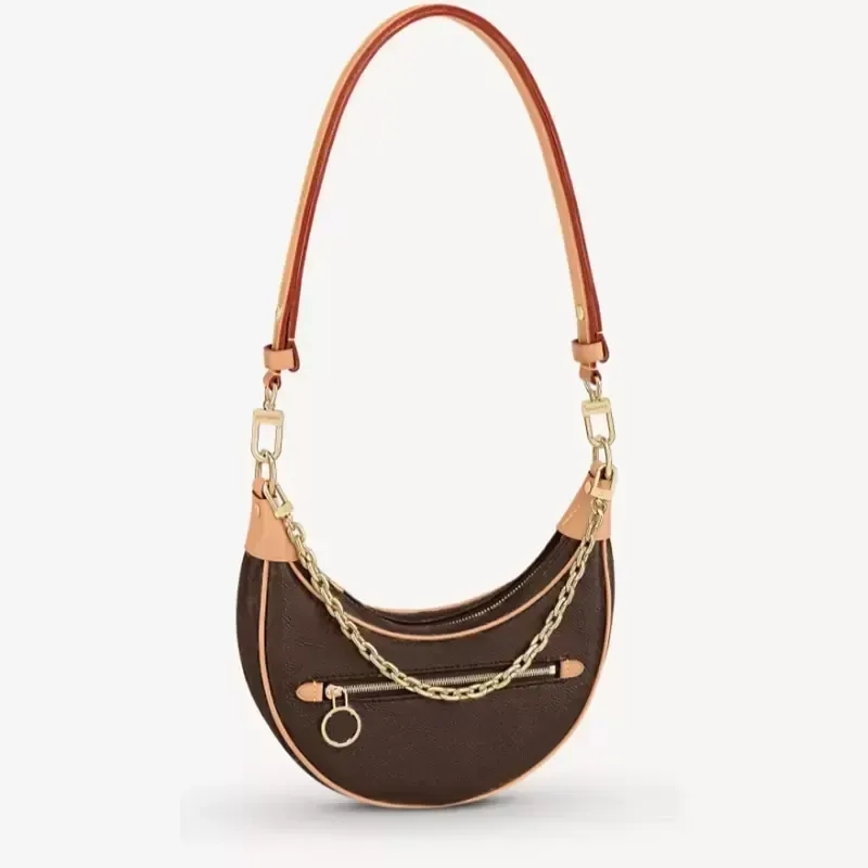 

Size 23x7x13cm luxury Shoulder Bag designers Handbags Purses Bag Brown flower Women Tote Brand Letter Leather crossbody bag coin Wallet handbag