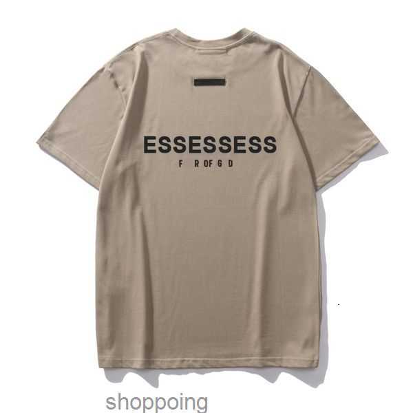 

Ess Luxuryt-shirt Designer Tees Fashion t Shirts Mens Womens God Short Sleeve Hip Hop Streetwear Tops Casual Clothing Clothesi3j4