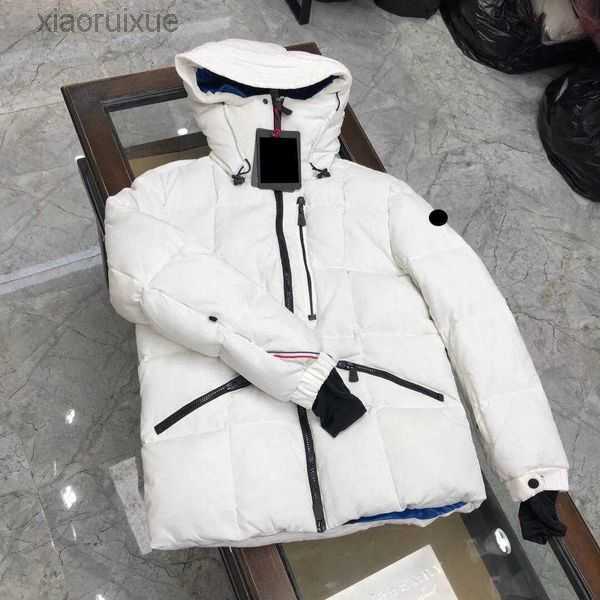 

23SS TOP Mens Down Jacket Monclair Embroiled Letter Badge Womens Downs Windbreaker 4color 1IGV5, Blue