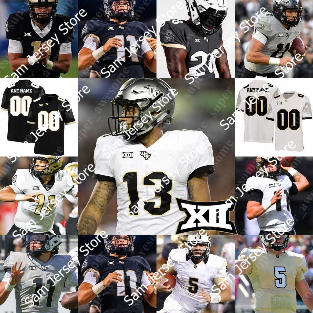 

UCF Knights Football Jersey Dillon Gabriel Trillion Coles Isaiah Bowser Ryan O'Keefe Brandon Johnson Jaylon Robinson Blake Bortles Brandon Marshall Griffin Samuel, Black new
