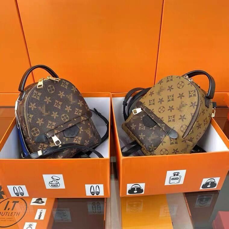 

New Fashion Womens Small Backpack School bag Designer Bags Handbag Pu Leather lady Backpacks Designers louiseitys Purse viutonitys Casual Crossbody Bags for women