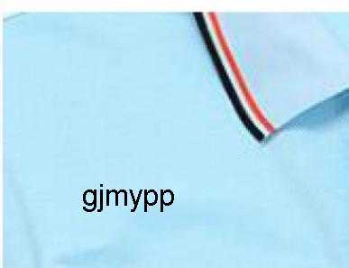 

new brand Summer Men Polo Embroidery Shirt Short Sleeves Tops Turn-down Collar Clothing Male Fashion Casual S- 11NFSA, Blue water