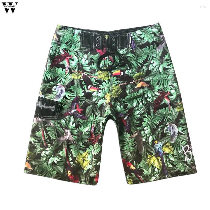 

Men's Shorts Summer Men And Women Board Printed Beach Short Trunks Muliti Styles Boardshort Loose Drawstring Casual Mar28, Gn