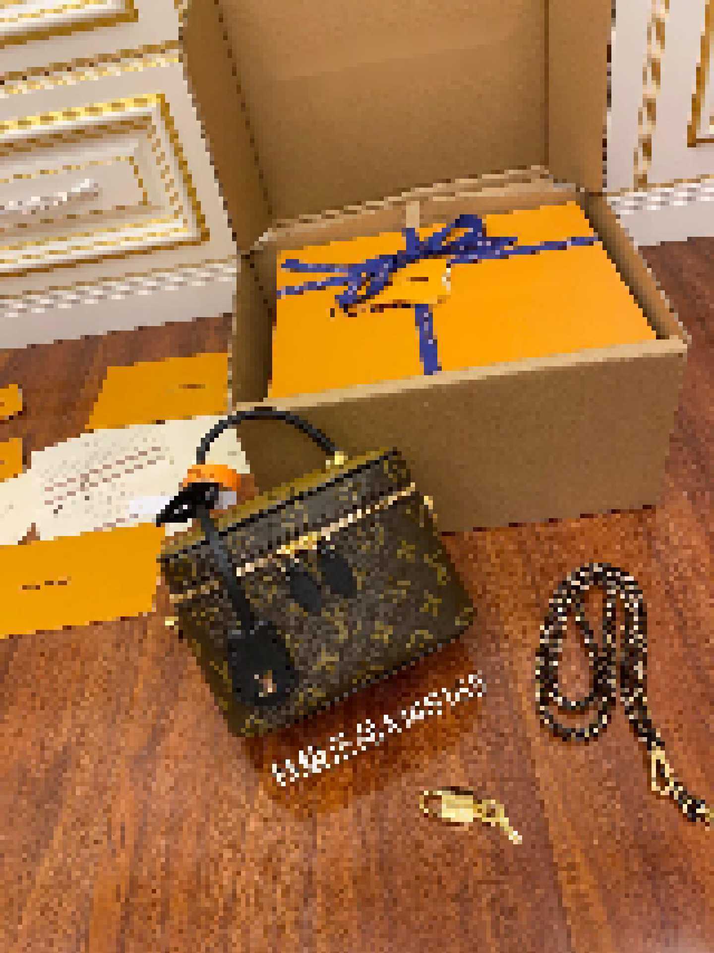 

Luxury Brand Designer Cosmetic Bags Cases Clutch Bag Vanity Pm Vanity Bag M45165 Real Leather Handbag Evening Pouches 2JRA