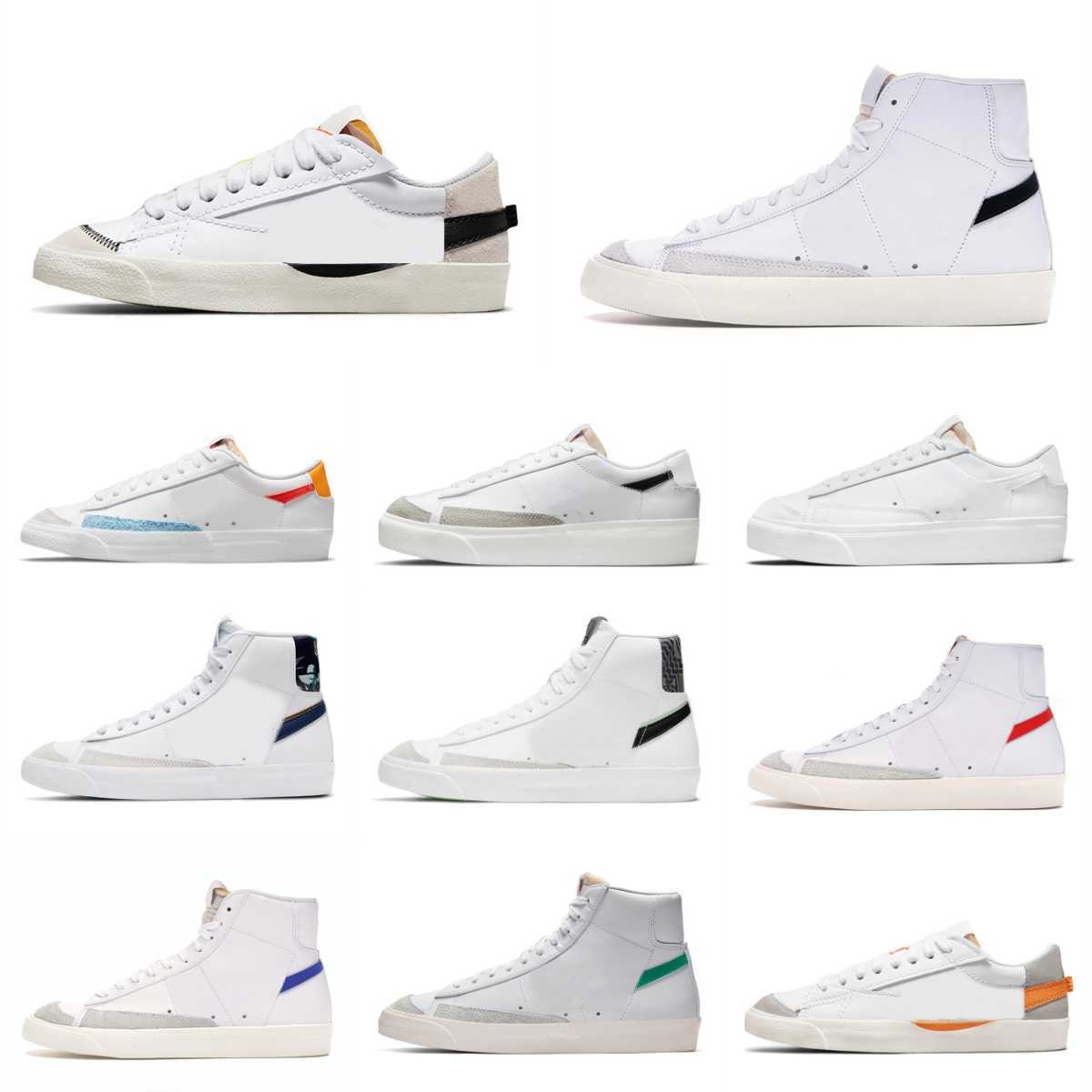 

Blazers Mid 77 Vintage Athletic Shoes Blazer Jumbo Low Pine Green Catechu Indigo Black White Indigo University Blue Mens Womens Trainers Runner Running Sneakers, Please contact us