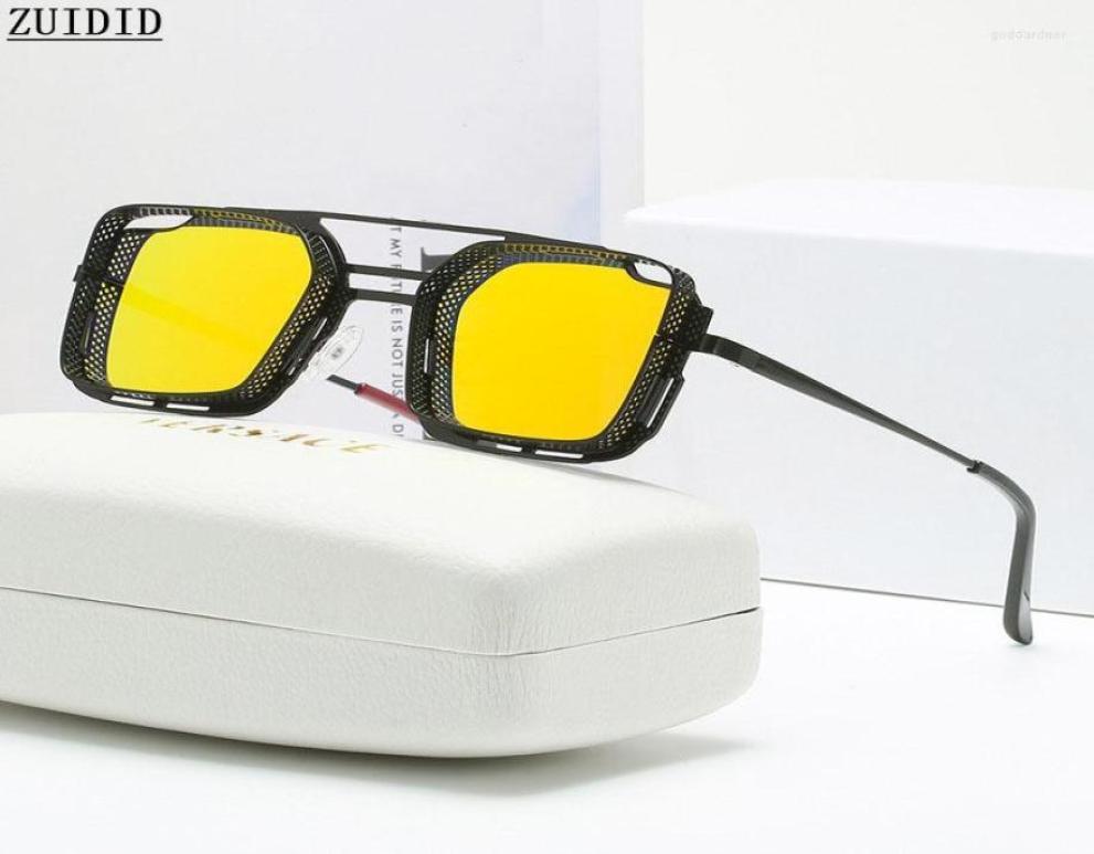 

Sunglasses Yellow Square Punk For Men 2022 Steampunk Fashion Glasses Women Luxury Retro Shades Vintage Polar Oculos Gafas De SolSu9491543
