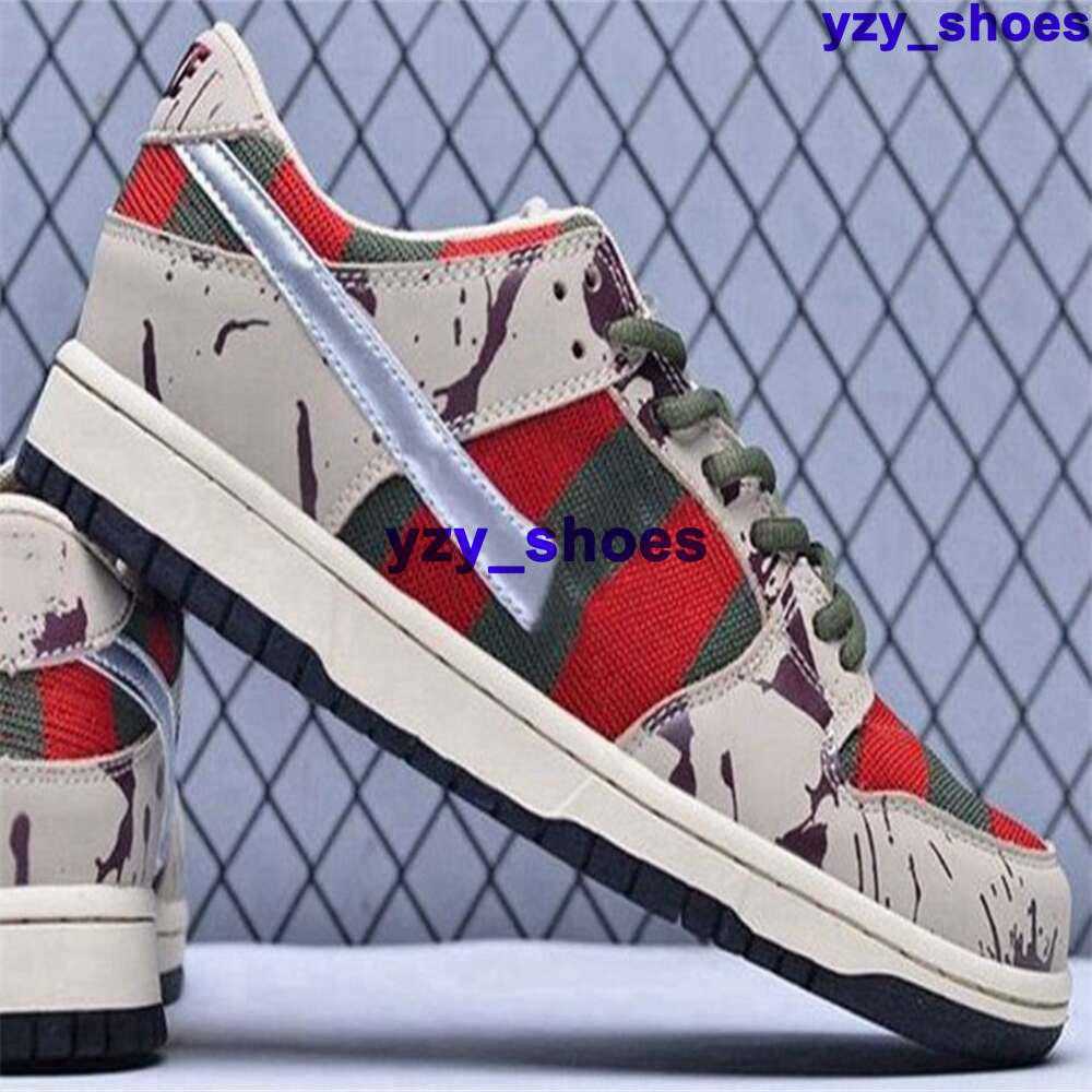

2023 Sandals OG SB Dunks Low Freddy Krueger Sneakers Trainers Size 12 Shoes Mens Women Casual Us 12 Runnings Eur 46 Dunksb 313170-202 Platform Us12