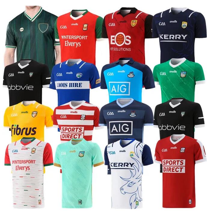 

2023 Ireland Premier Limerick Cork Dublin GAA jerseys 22 23 Down Louth Antrim Wexford Wicklow Laois MAYO Hurling Derry Westmeath home away shirt, 14
