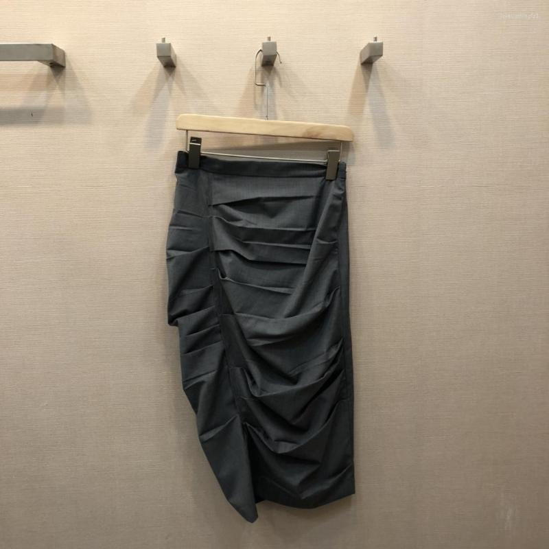 

Skirts 2023 Women Fashion Sexy Casual Irregular Pleated Skirt 0401