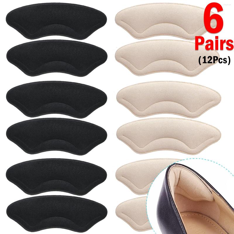 

Women Socks 12Pcs Heel Insoles Patch Pain Relief Anti-wear Cushion Pads Feet Care Protector Adhesive Back Sticker Shoes Insert Insole, Skin-12pcs