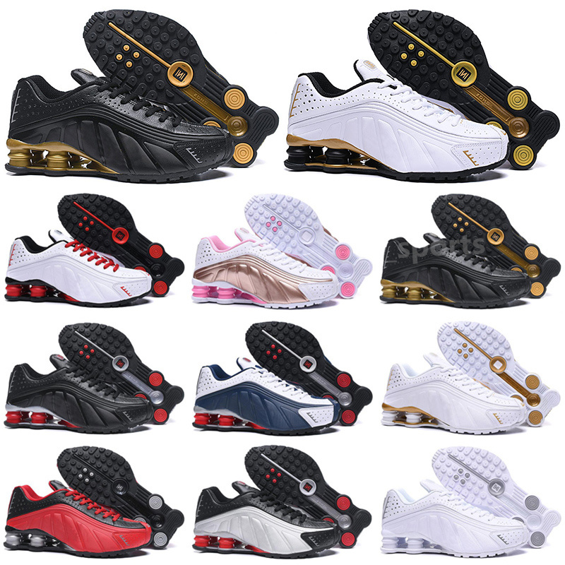 

2022 Most Men Avenue 802 Running Shoes shoxs NZ OZ R4 mens sports Sneakers us Size 7 - 11 r093, Color 10