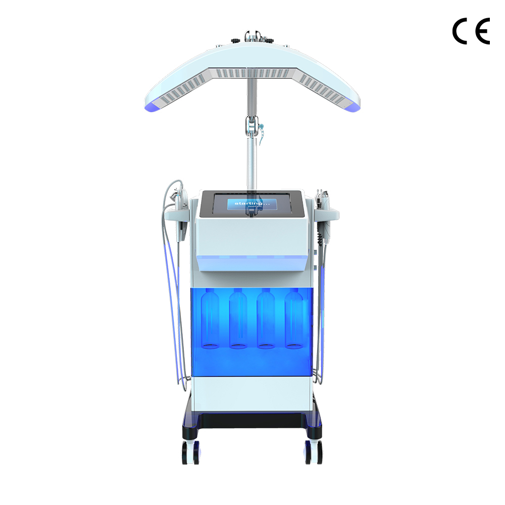 

Professional Hydra facial dermabrasion with LED light Hydro Oxygen Jet Microdermabrasion beauty equipment