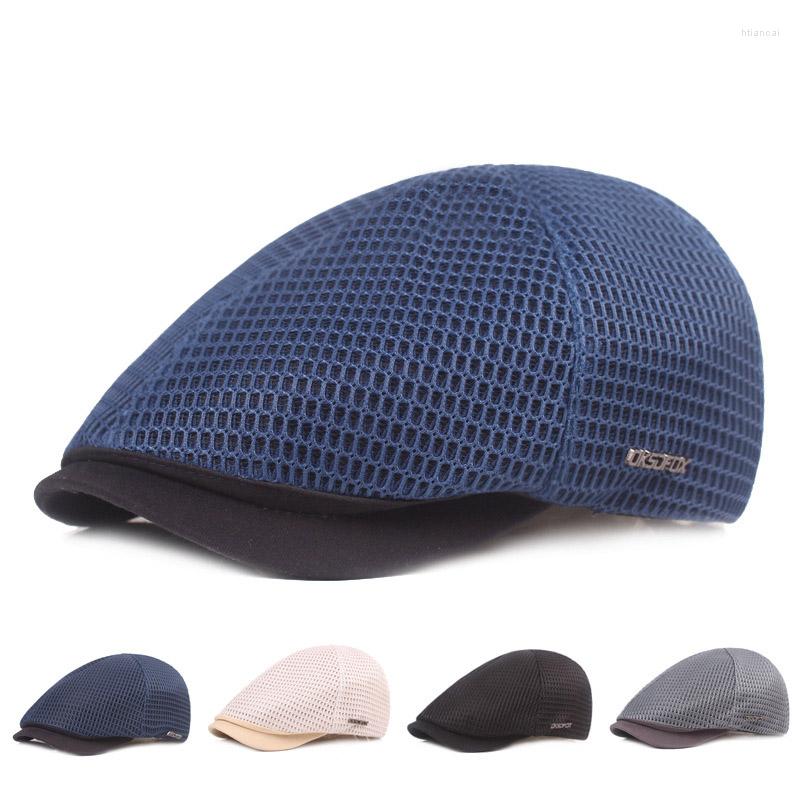 

Berets 2023 Fashion Caps For Men Women Casual Unisex Summer Hats Cotton Visor Solid Flat Peaked Cap, Dark gray
