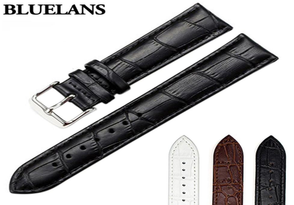 

Fashion Women039s Men039s Unisex Faux Leather Watch Strap Buckle Band Black Brown White9379192