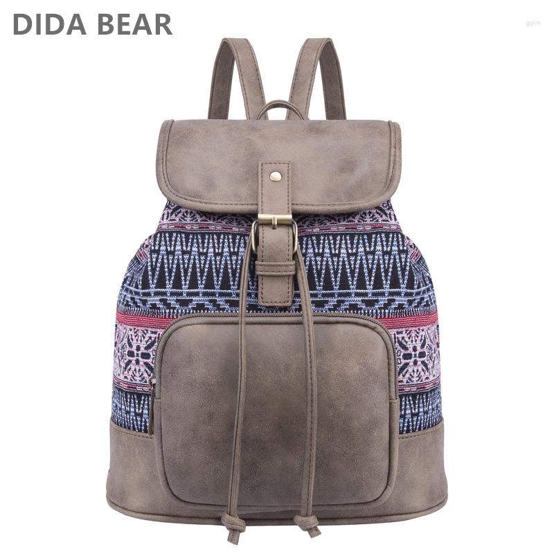 

Backpack Style Women's Printing Canvas School Bag For Teenagers Girls Bags Women Bolsa Feminina Mochila Bagback, C6