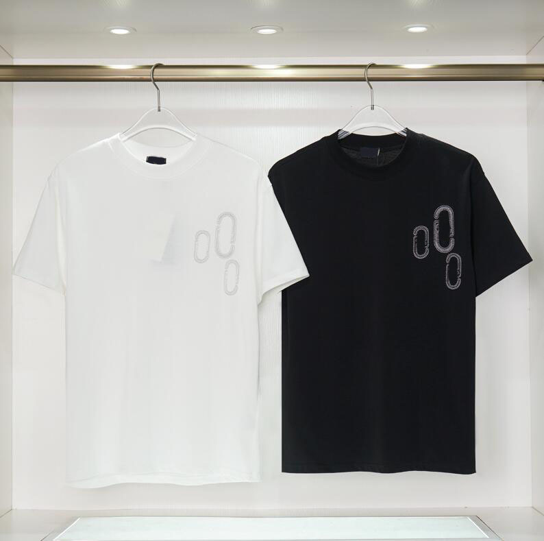 

New Summer Designer T Shirt for Men Women Tee Shirts Fashion Letters Print Round Neck Tshirts Short Sleeved Tees Top Breathable Clothing US Size, 02