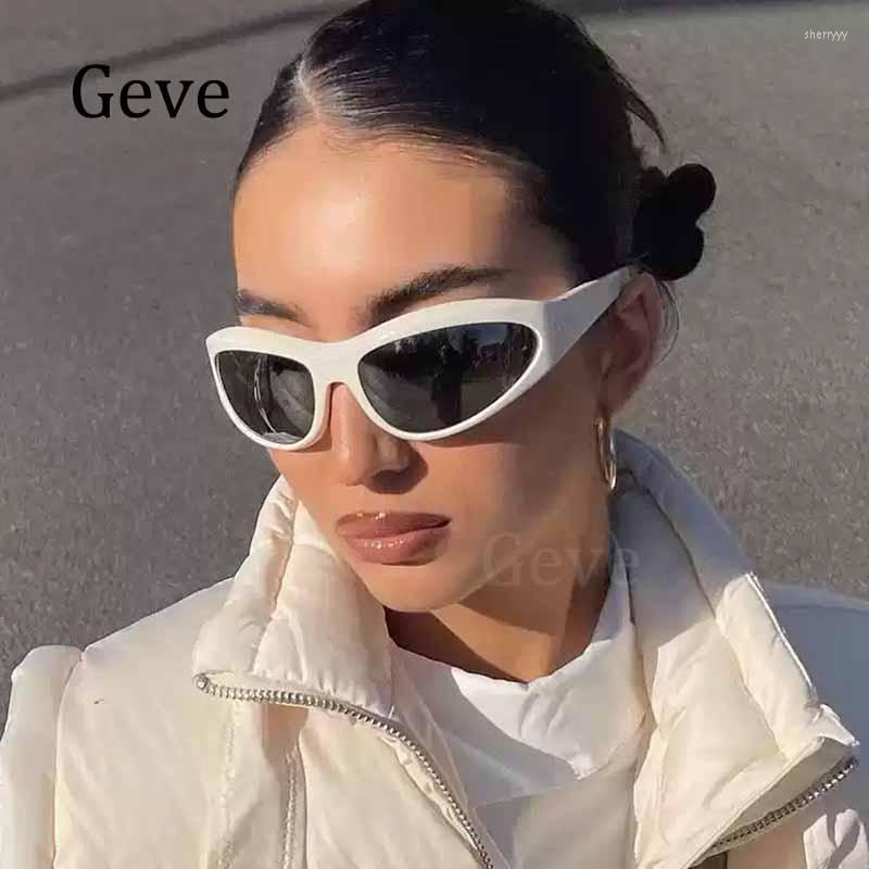 

Sunglasses Wrap Around Fashion For Women Trendy Y2k Sport Shades Green Unisex Goggle Eyeglasses UV400