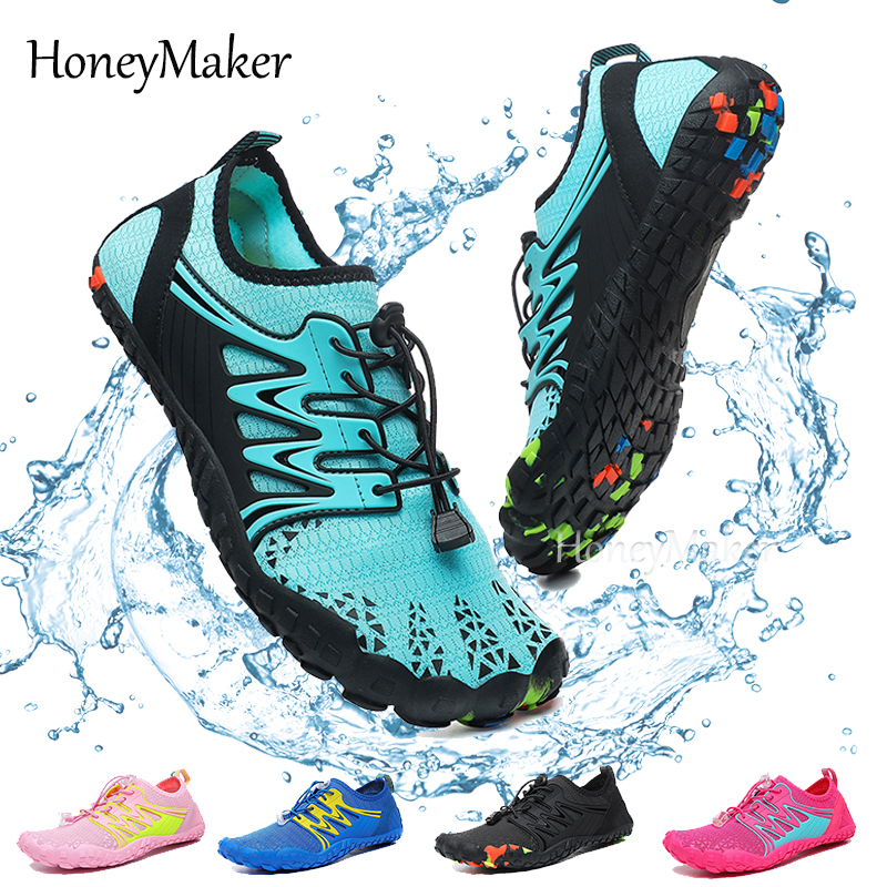 

Water Shoes Unisex Wading Shoes QuickDry Aqua Shoes Drainage Water Shoes Beach Sports Swim Sandals Yoga Barefoot Diving Surfing Sneakers 230413