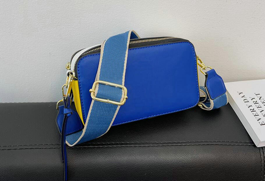 

Designers Shoulder Bags Luxurys Women Cross Body Bag Design Square Bag Handbag Letter Pattern Lady Purse Canvas Strap Crossbody handbag 22x12x8cm, White