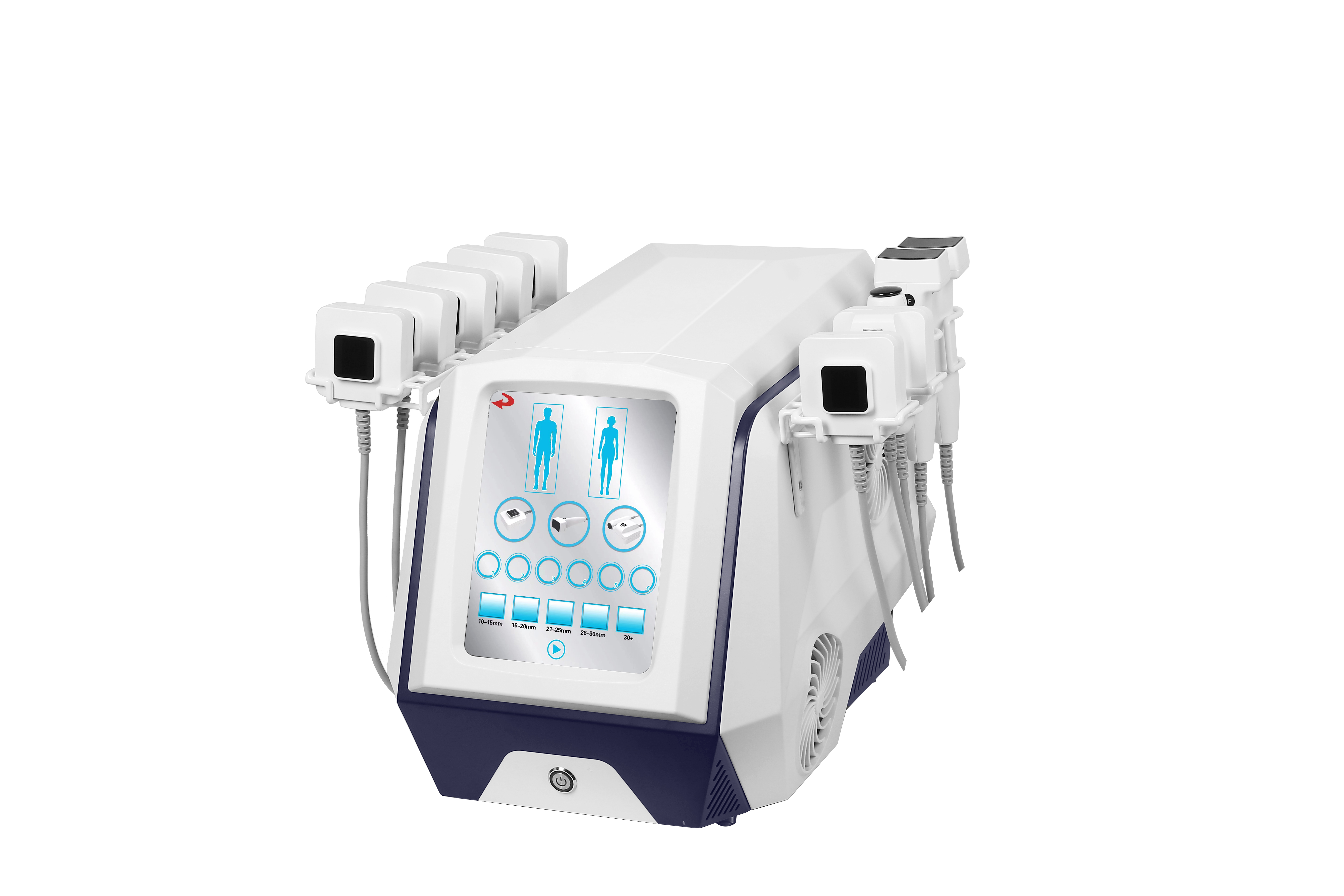 

Beauty Items Monopolar Radio Frequency Skin Tightening Slimming RF Equipment 10 Handles Body Shaping Trusculpt