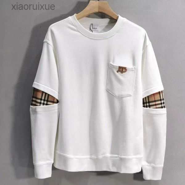 

Mens hoodie sweatshirt bur designer sweater plaid pocket long sleeve tshirt men women pullover coat 4xl 5xl 4ZT5X, No.8