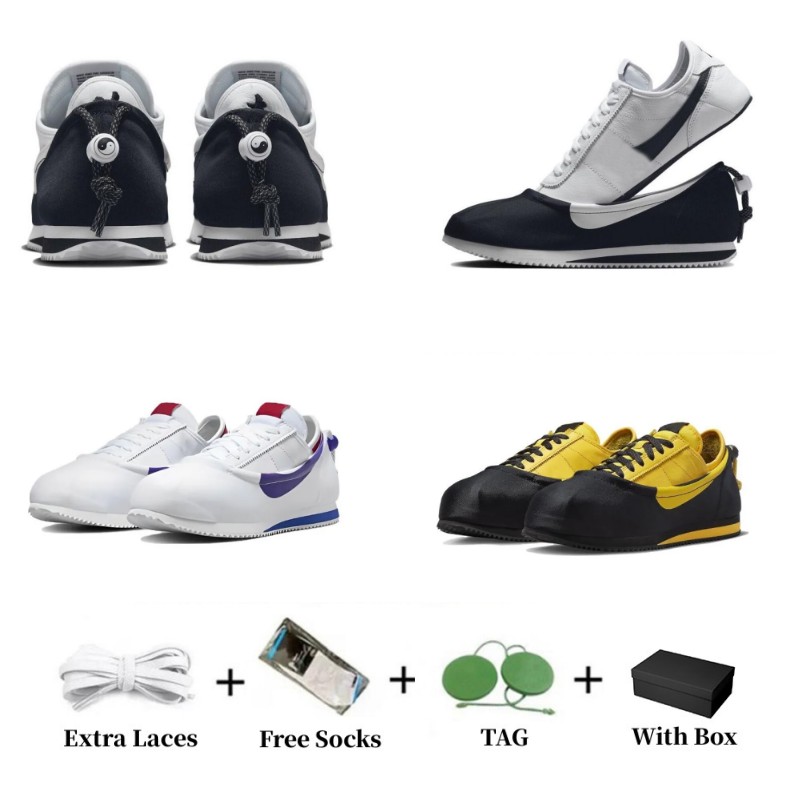 

With box CLOT X CORTEZ Mens Running Shoes Bruce Lee DZ3239-001 CLOTEZ PACK DZ3239-002 FORREST GUMP DZ3239-100 Men Women Trainers Sports Sneakers Top High Quality