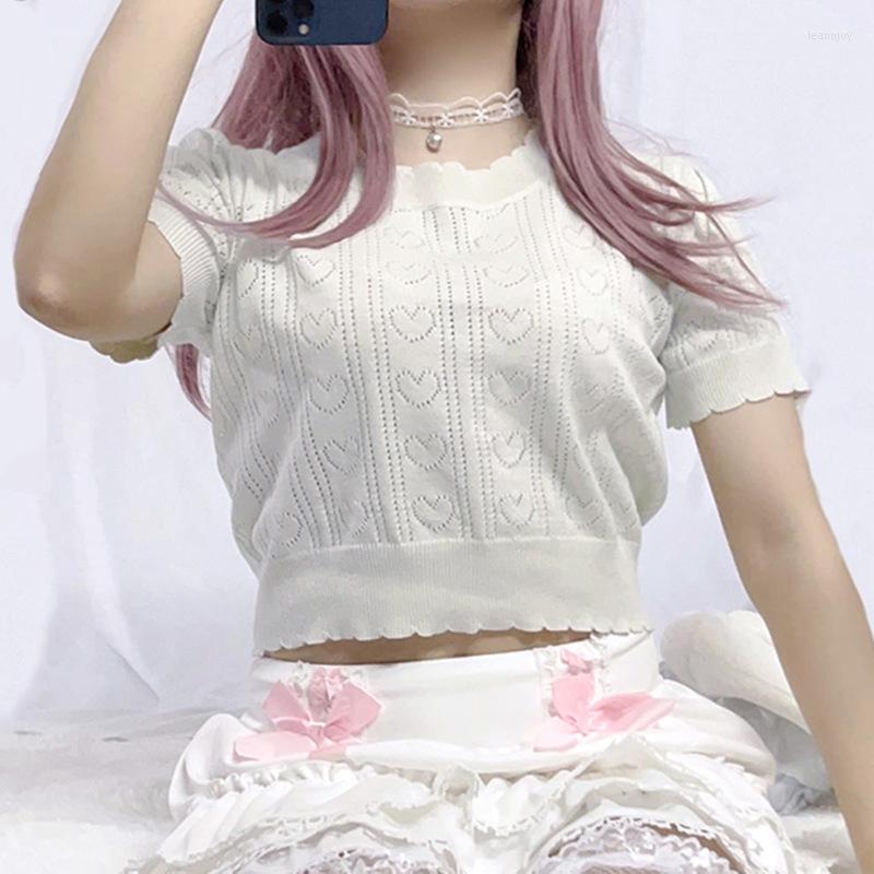 

Women' T Shirts 2023 Summer Sweet Print Womens Casual T-shirts Short Sleeve Y2k Korea Style Tops Vintage Aesthetic Harajuke Corset, Pink