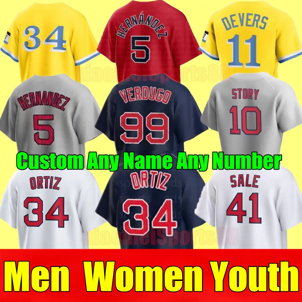 

2023 S- David Ortiz Baseball Jersey ALEX VERDUGO REESE McGUIRE TREVOR STORY BOSTON RAFAEL DEVERS JUSTIN TURNER MASATAKA RED YOSHIDA SOX ENRIQUE HERNANDEZ Jerseys, As shown in illustration3