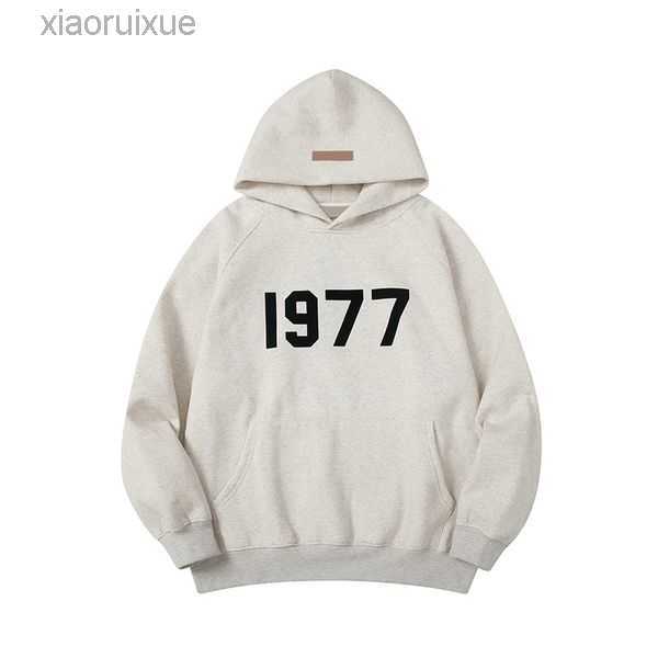 

Designer Mens essentail Hoodie Sweatshirts Pullover Streetwear essen hoodie Oversized Clothing Tops Hooded Jumper Refflective Letter Printing Size S- 14VJ4U, 12