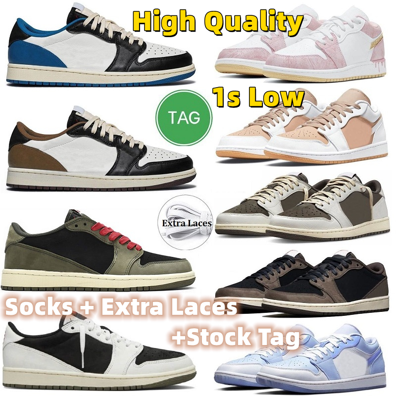 

2022 1 Low Cut Basketball Shoes 1s Men Women Running Shoes Sneakers University Blue Cactus Dark Mocha Light Smoke Gym Red White Casual Sports 2.5, 48