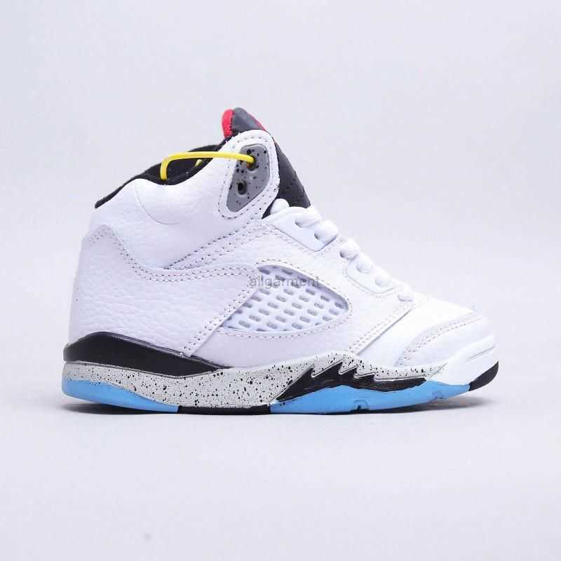 

Kids Shoes Infants 5 V Basketball Shoes Jointly Signed High Low OG 5s Toddler Chicago University Blue Sneaker Toddlers Baby Footwear Youth Boys Girls Grade School