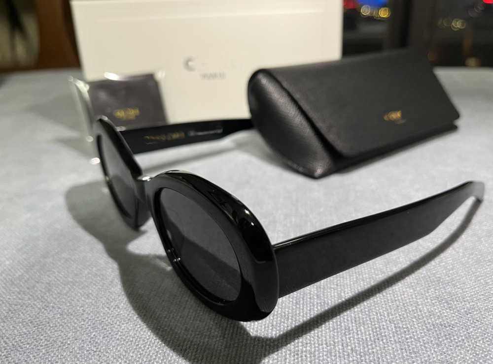 

Sunglasses Retro cat's eye sunglasses for women CE's Arc de Triomphe oval French high street Motion current 80ESS