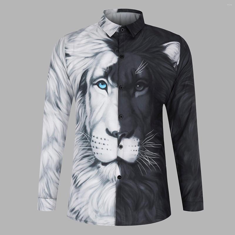 

Men's Casual Shirts Men Shirt Long Sleeve Stylish Top Men's Short Tops, Black